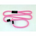 Soft Lines Dog Slip Leash 0.5 In. Diameter By 8 Ft. - Hot Pink SO456381